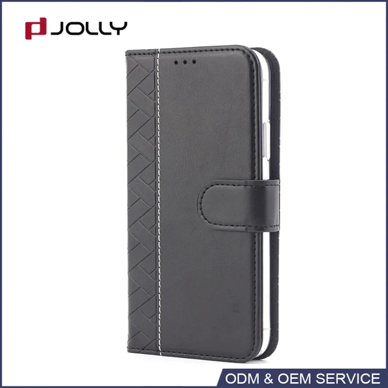 Hot sale classic sustainable leather phone case with card slot