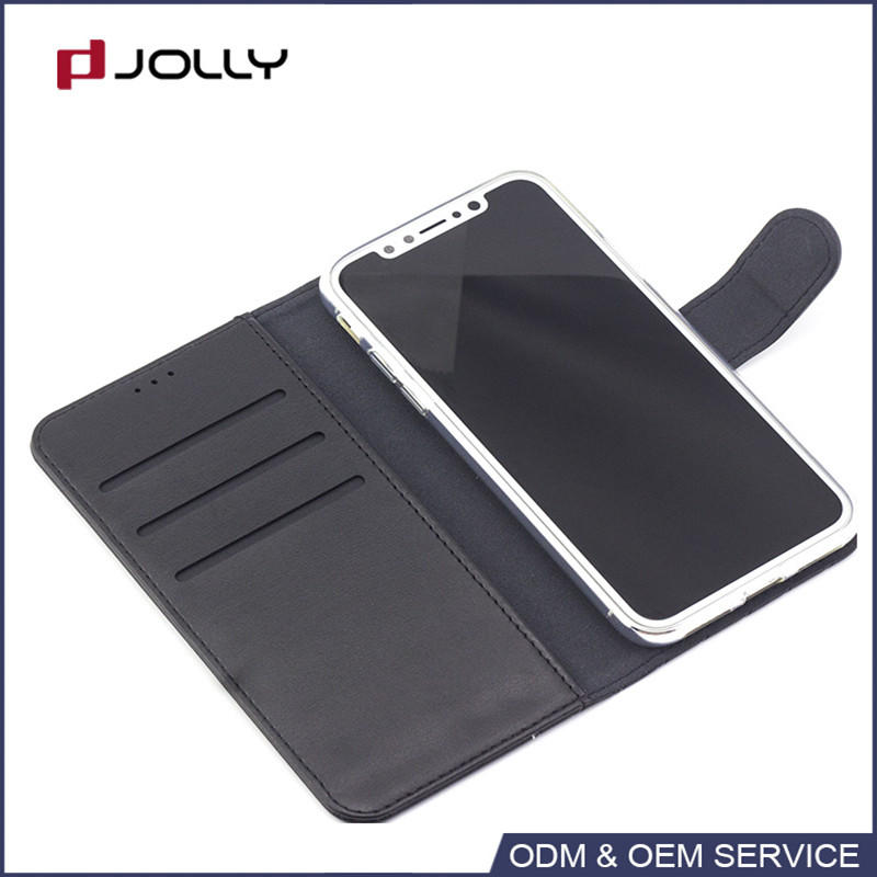 Hot sale classic sustainable leather phone case with card slot