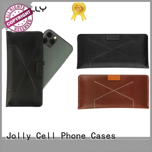 Jolly flip protective phone cases with card slot for sale